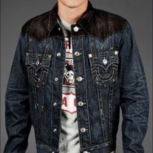 Men’s True Religion denim and Corduroy Jacket
